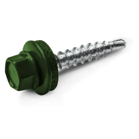 Wkręt farmerski do drewna 4,8X19 mm w kolorze RAL 6020 opakowanie 250 szt.